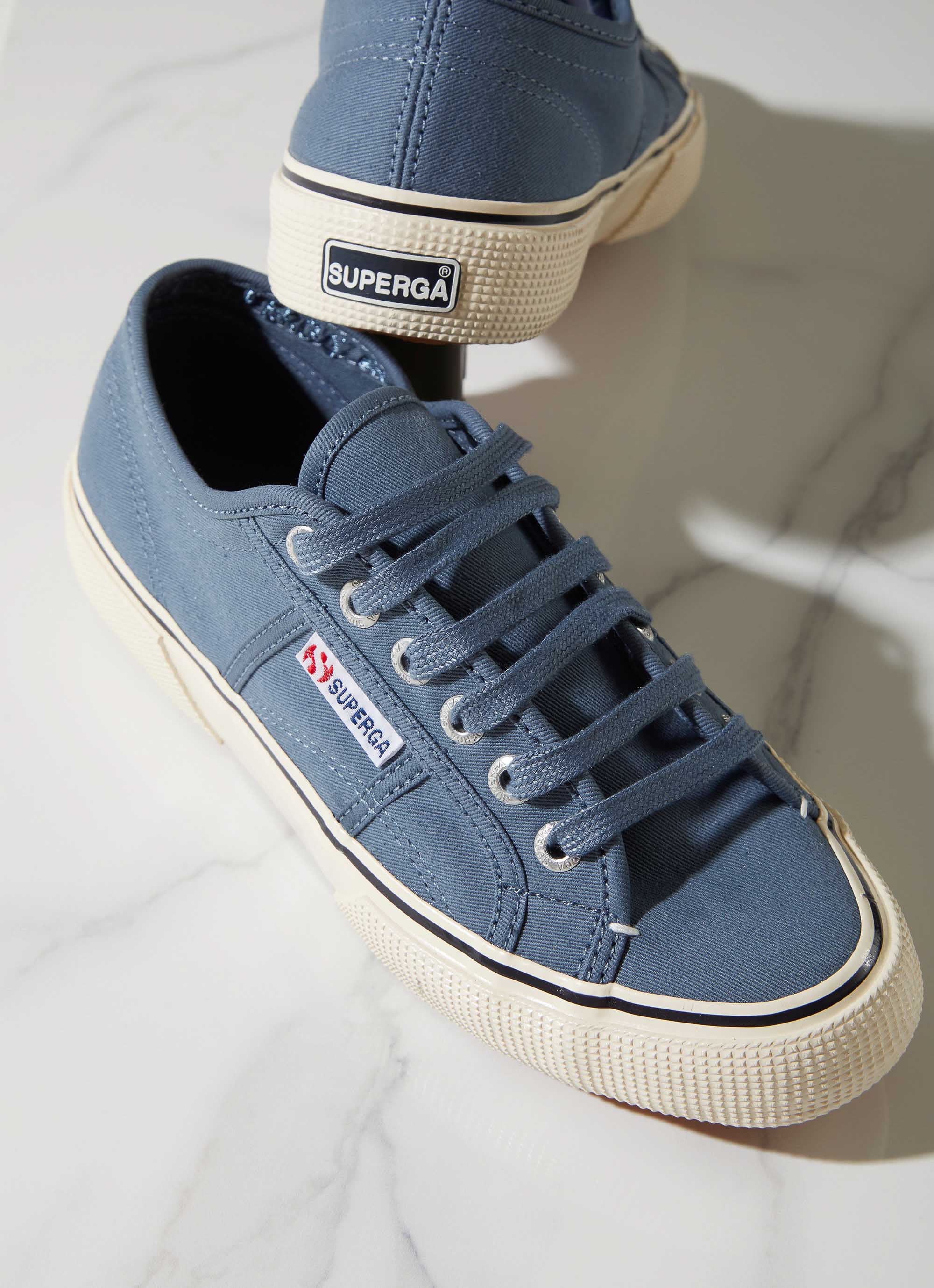 Superga cotu classic blue hot sale shadow