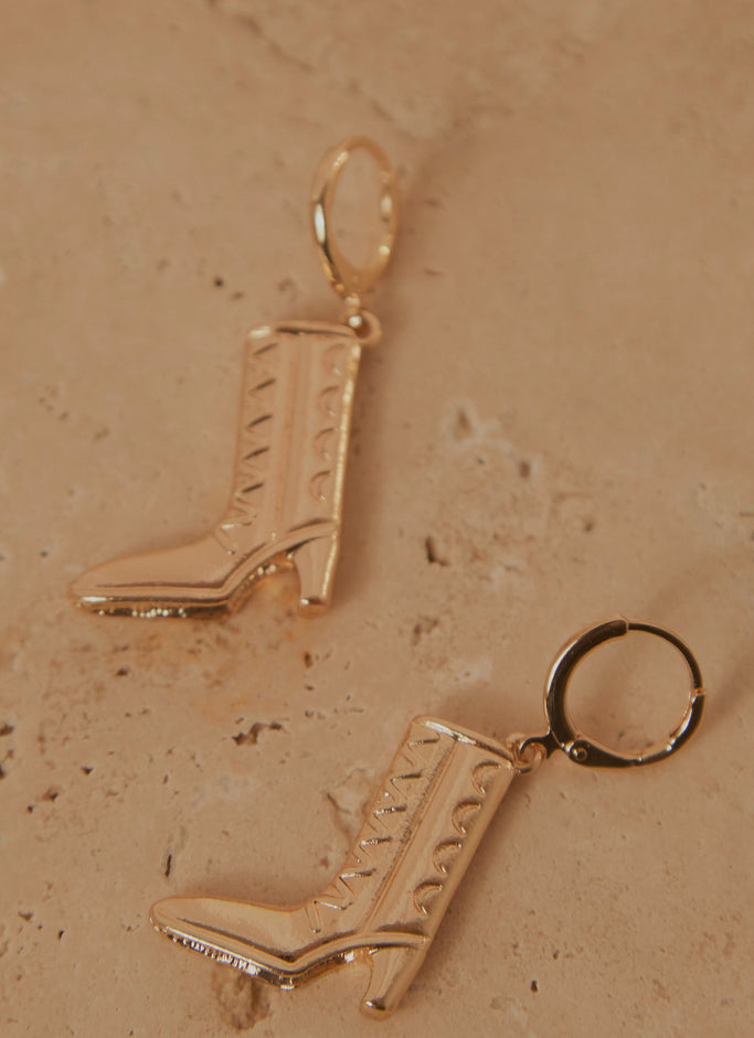 Old Town Earrings - Gold