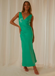 Loren Maxi Dress - Jade Green