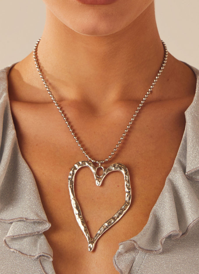 Love Sick Necklace - Silver