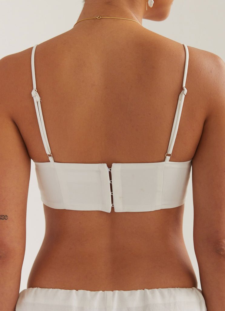 Atelier Crop Top - Porcelain