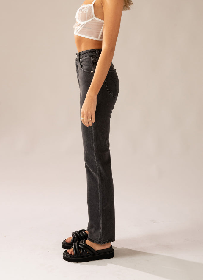 Original Straight Jean - Brad Black