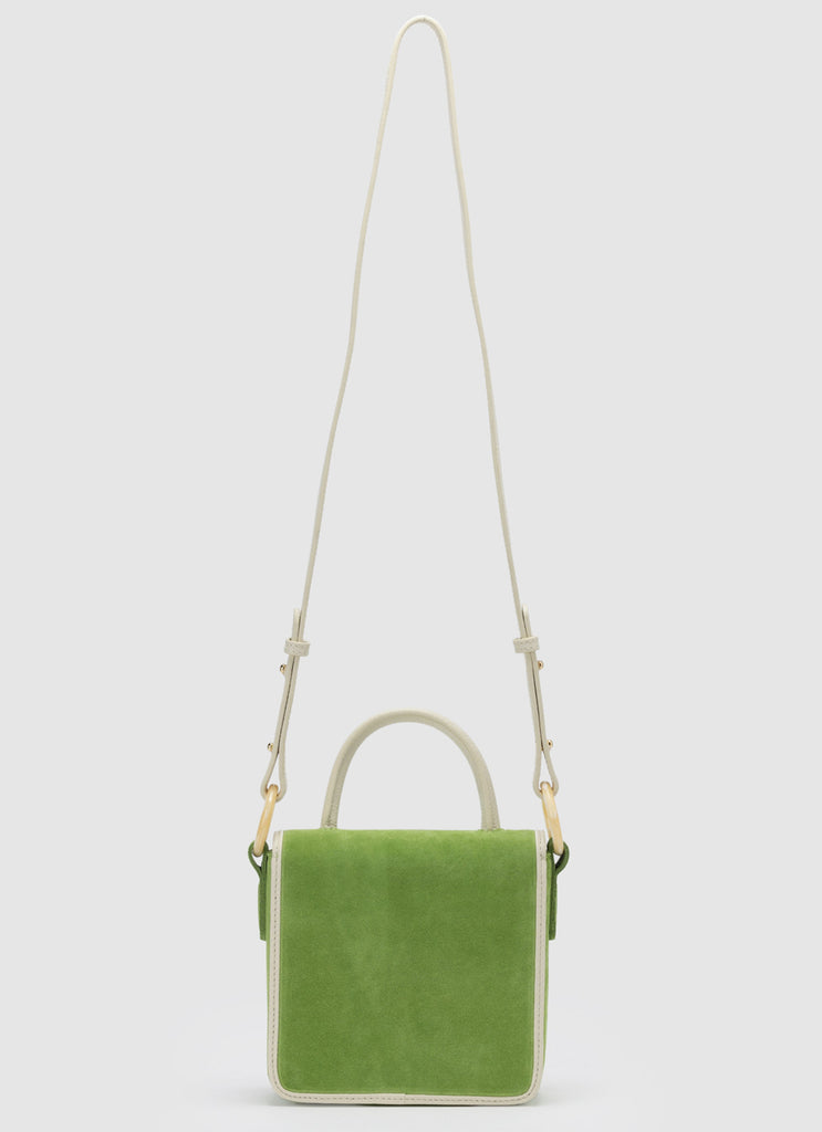 Layla Mini Box Bag - Lime