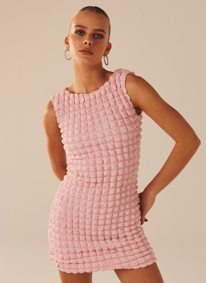 Perfect Day Mini Dress - Pink Crush