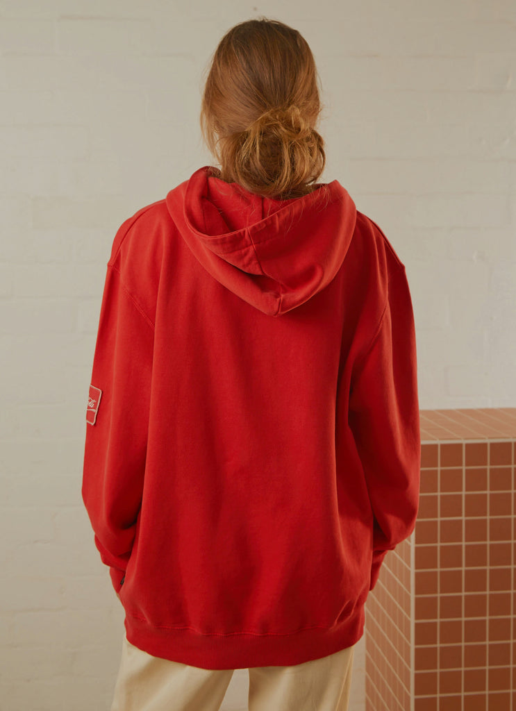 Coca Cola Hoodie - Coke Red