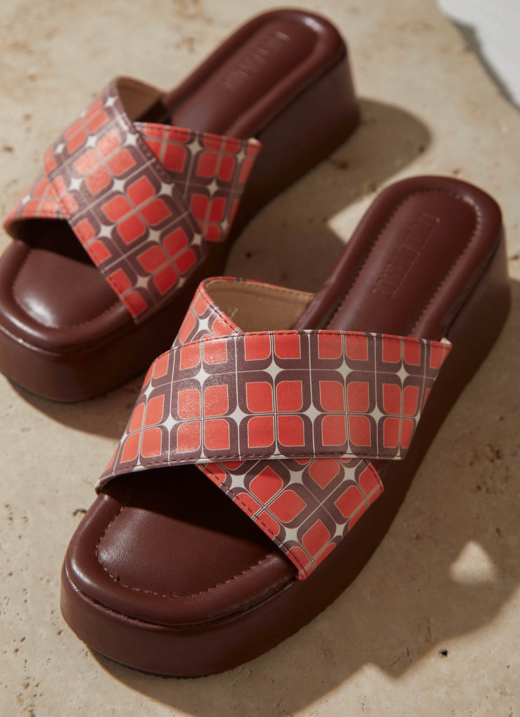Fonda Cross Over Mule - 70s Vintage