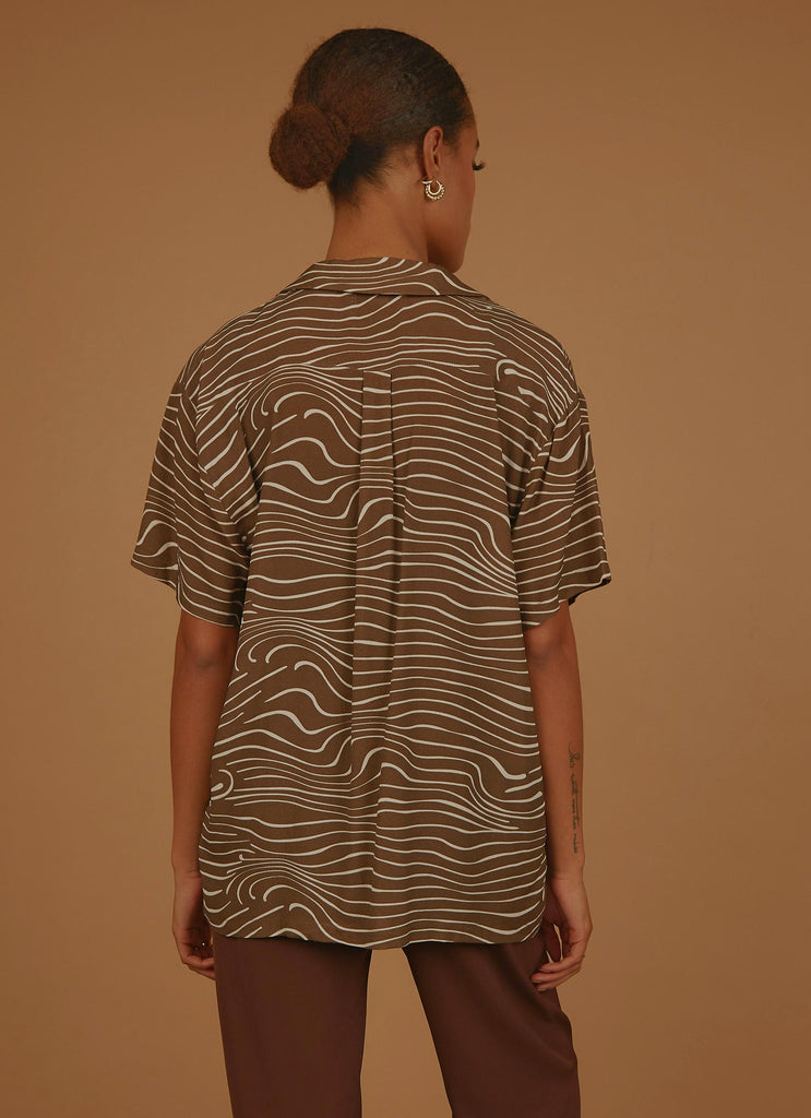 Lola Shirt - Retro Zebra