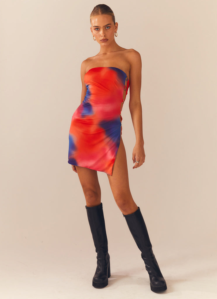 Sunset Boogie Mini Tube Dress - Thermostatic