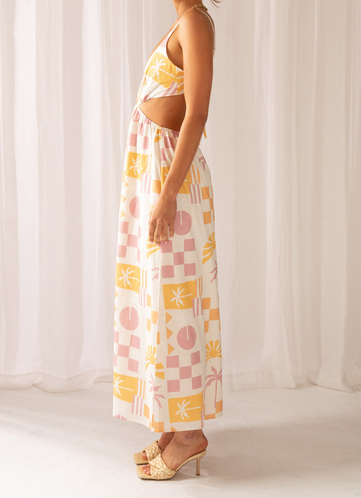 Sunstruck Midi Dress - Under The Palms