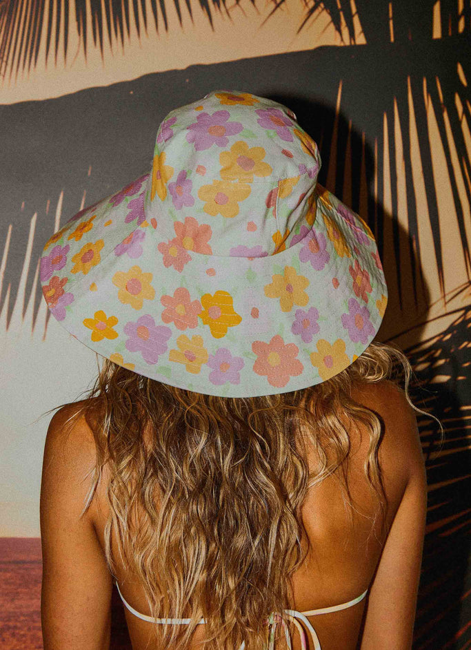 Sundazed Oversized Bucket Hat - Mariposa