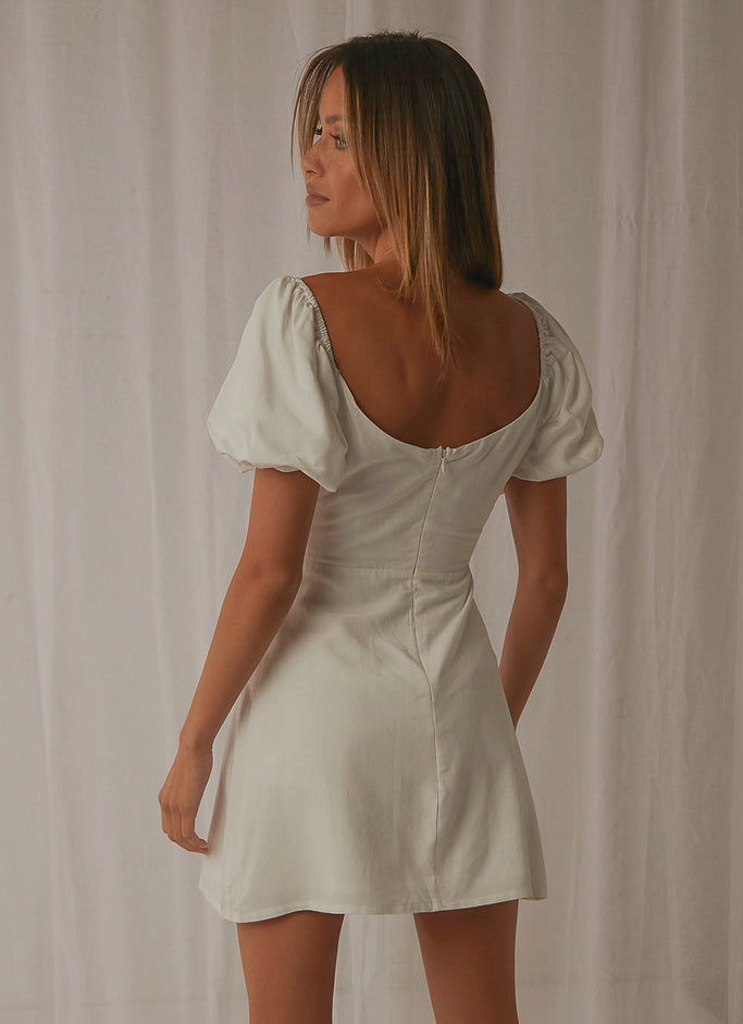 San Sebastian Mini Dress - White
