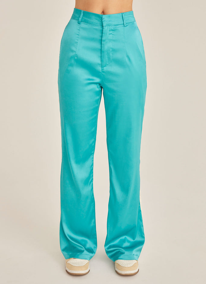 Vintage Lovers Pants - Turquoise