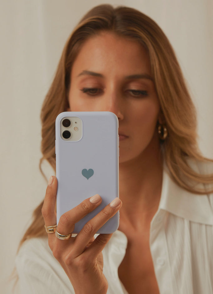 New Love iPhone Case - Lilac