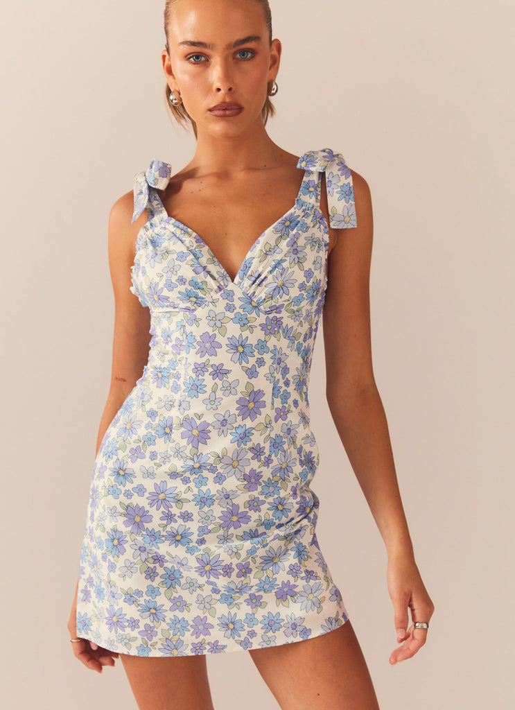 Field Of Flowers Mini Dress - Daisy Chain