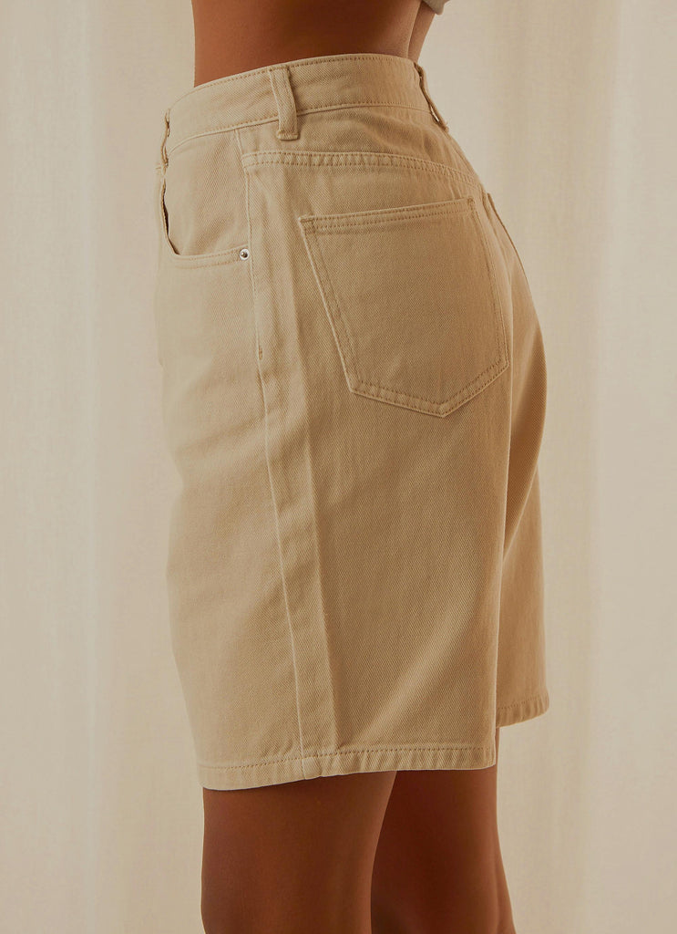 Rai Denim Short - Bone