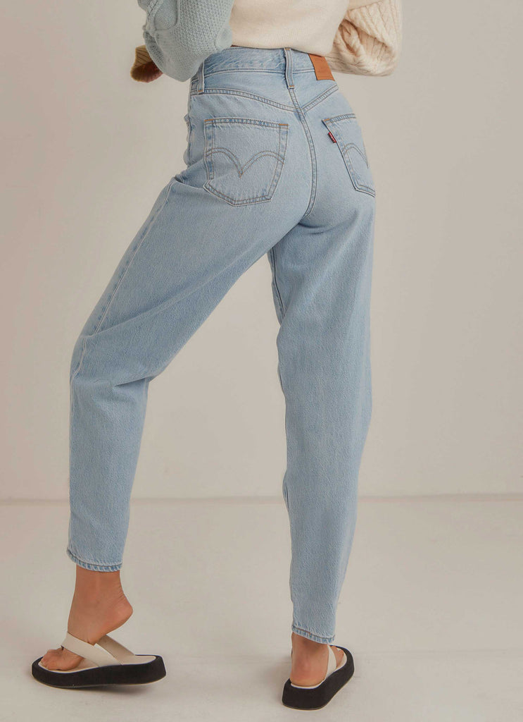 High Loose Taper Jeans - Near Sighted