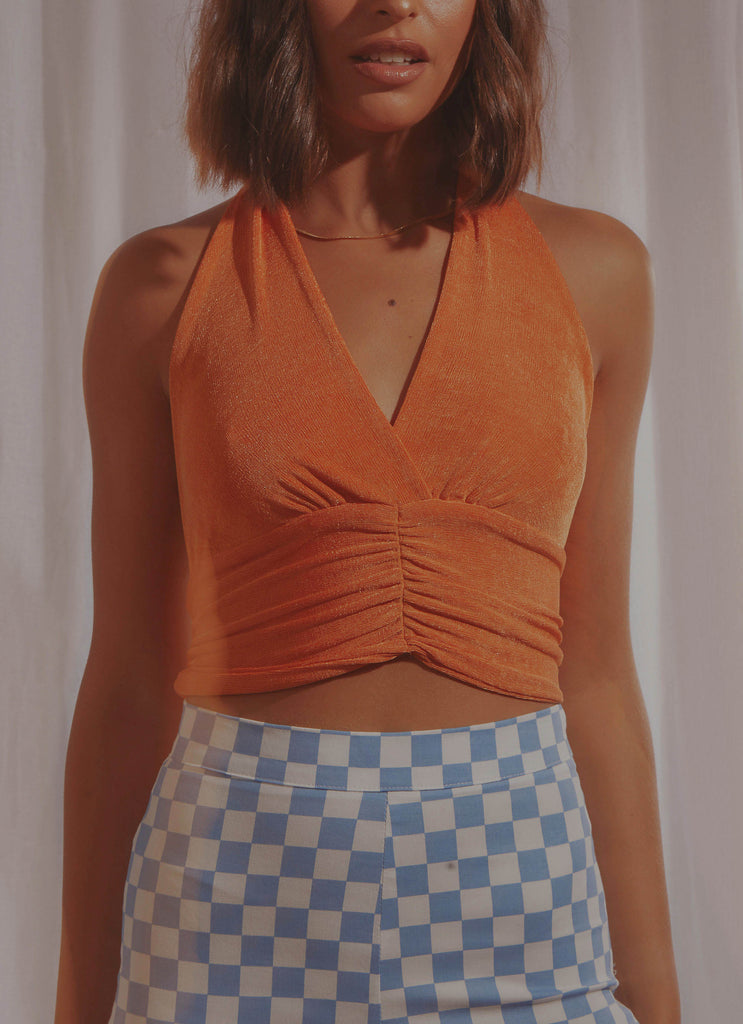 The Tour Crop - Orange