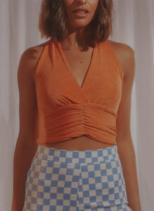 The Tour Crop - Orange
