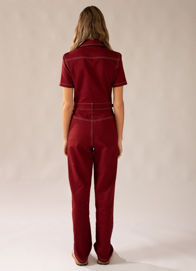 Carpenter's Boilersuit - Redwood