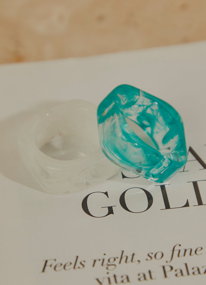 Perspective Ring - Teal