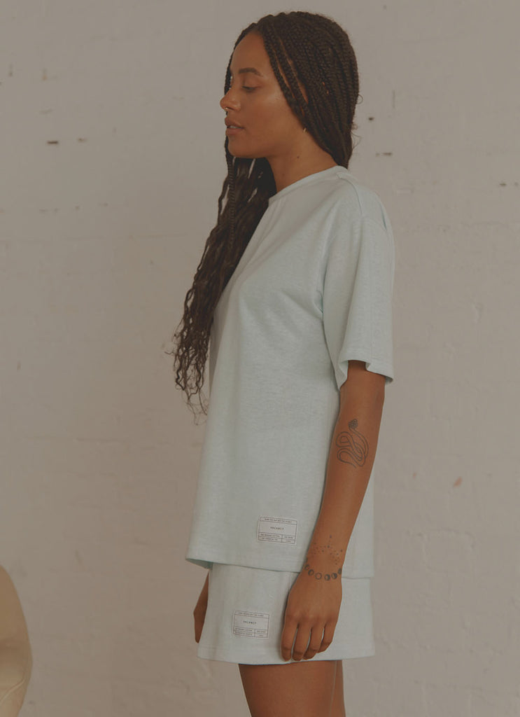 The Essential Tee - Baby Blue