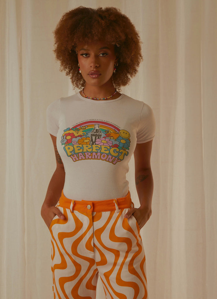 Coke Perfect Harmony Tee - Lavender