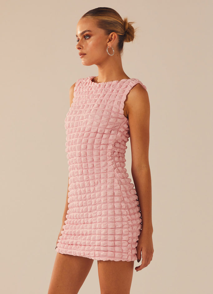 Perfect Day Mini Dress - Pink Crush