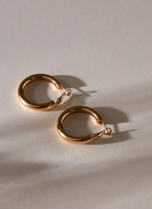 Heritage Hoop Earrings - Gold