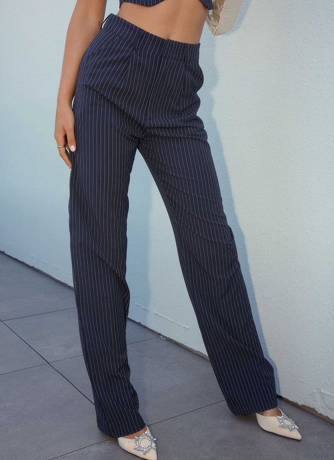 West L.A Suit Pants - Pinstripe