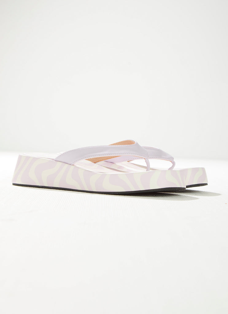 Minelli Sandals - Lilac Wave