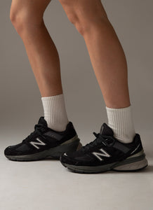 990 Sneaker - Black Silver