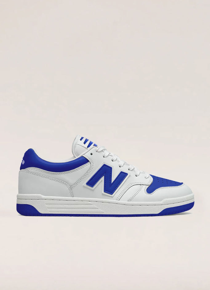 480 Sneaker - White/Blue