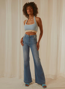 Eastcoast Flare Jean - Karen Blue