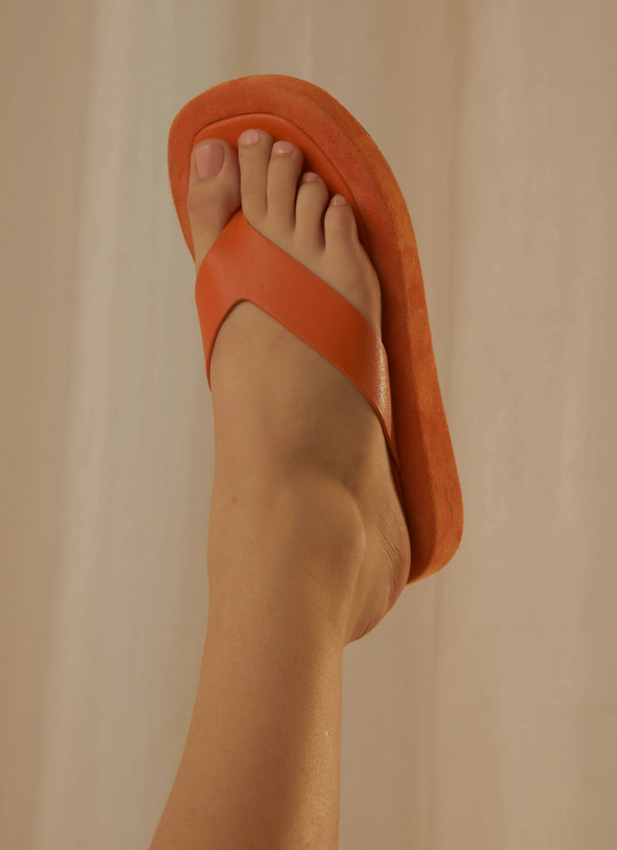 Style Muse Sandals - Orange