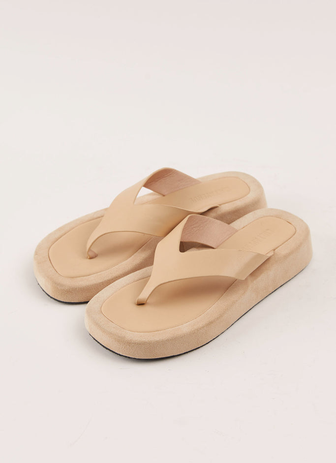 Style Muse Sandals - Beige