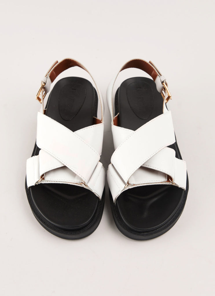 Maldives Cross Sandal - White