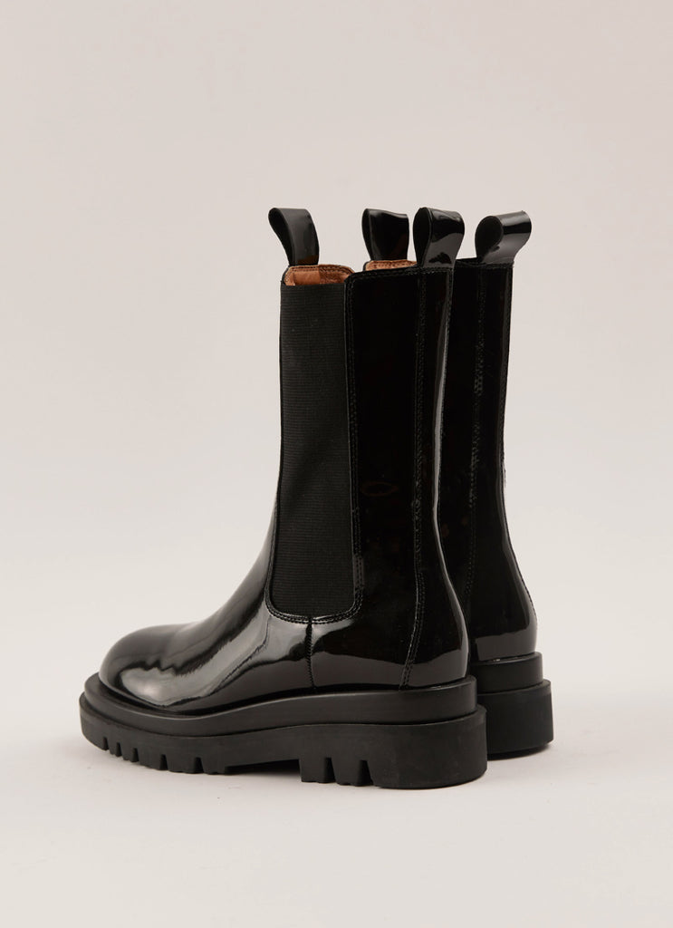 Annalise Boot - Gloss Black