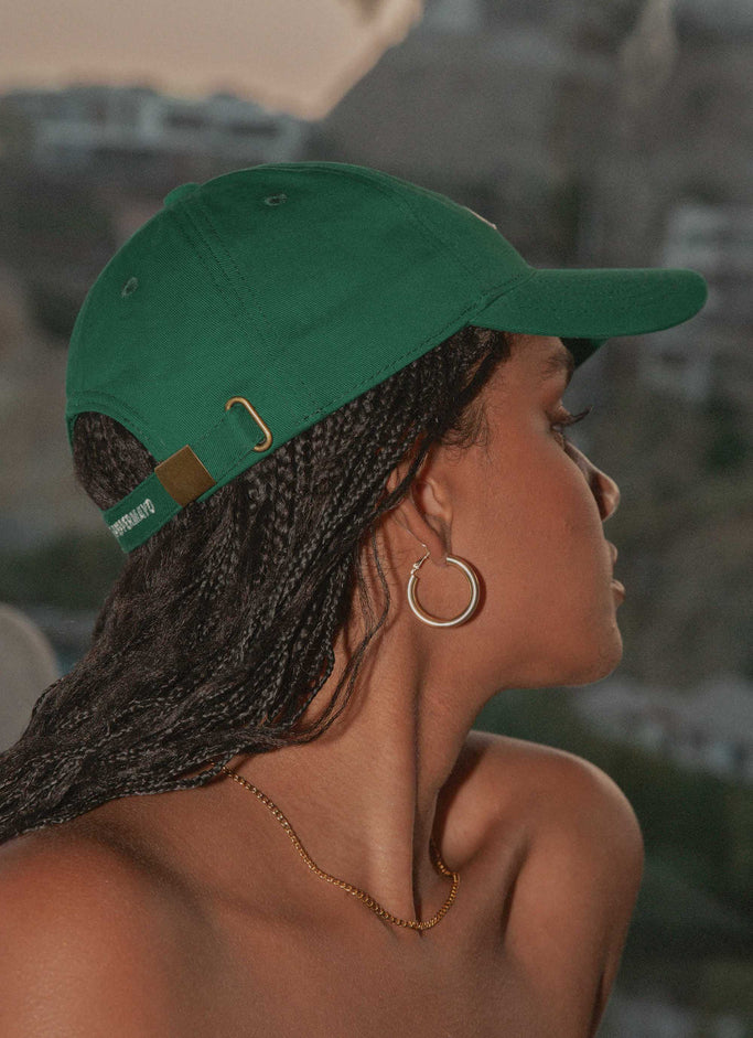The Oasis Dad Cap - Military Green