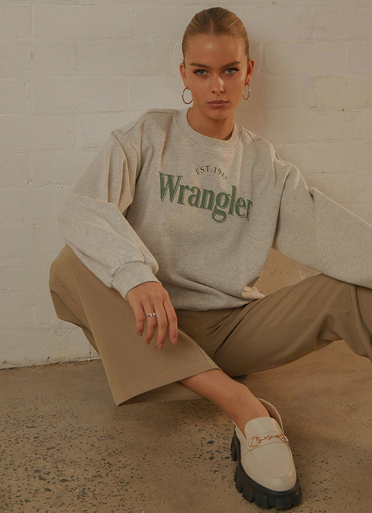 The Reaction Sweat - Light Grey Marle