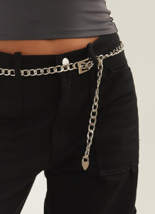 Arabella Chain Belt - Silver