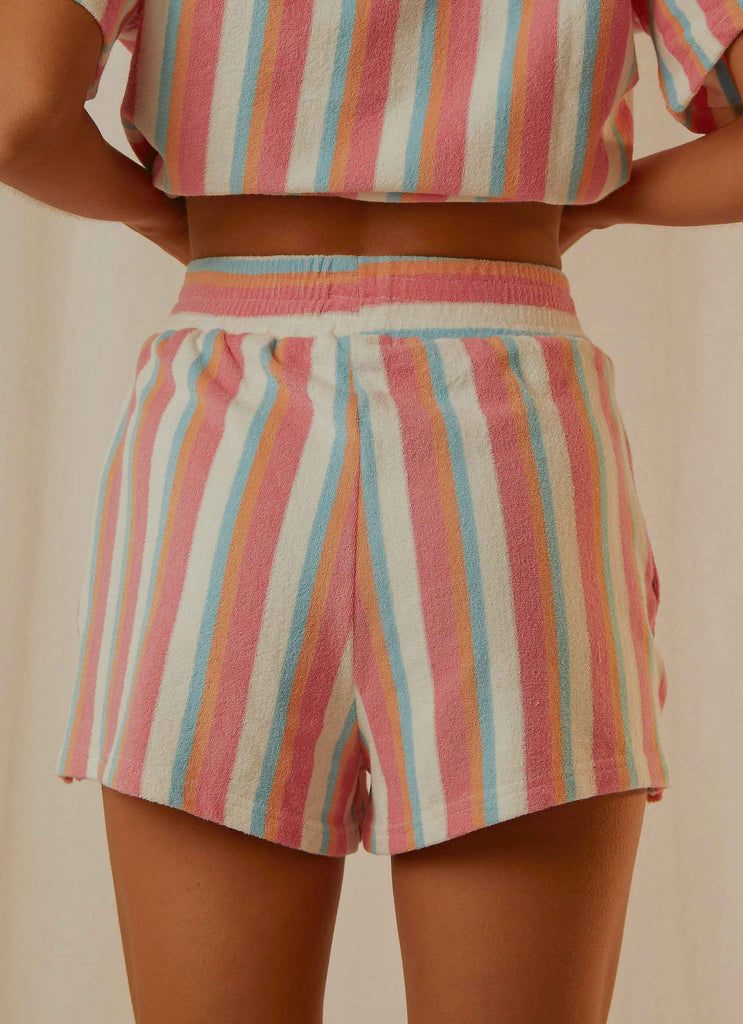 Kauai Terry Shorts - Vintage Stripe