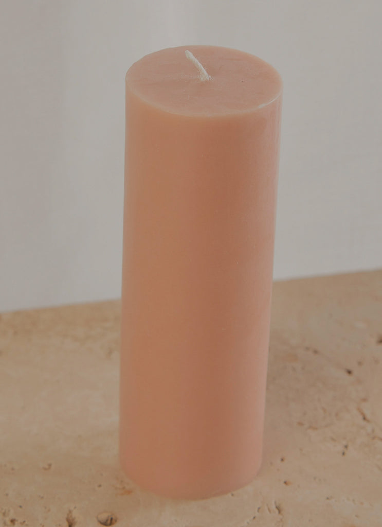 Moreton Eco Slim Pillar- 5 x 15cm - Toffee