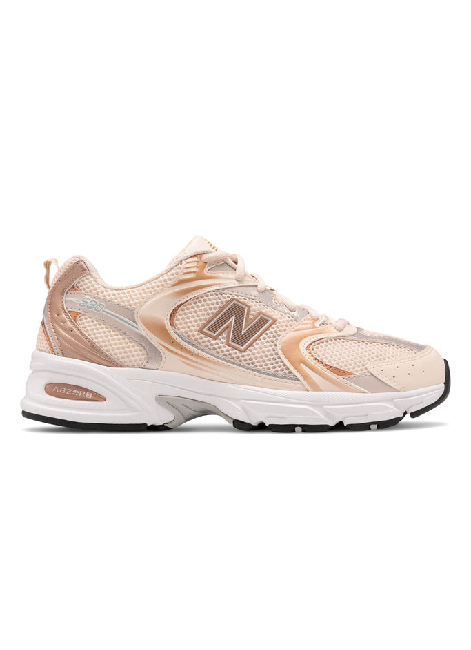 530 Sneaker - Light Pink with Rose Gold