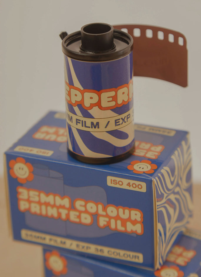 Art Trip 35mm Film - EXP 36 Colour - Cobalt Marble