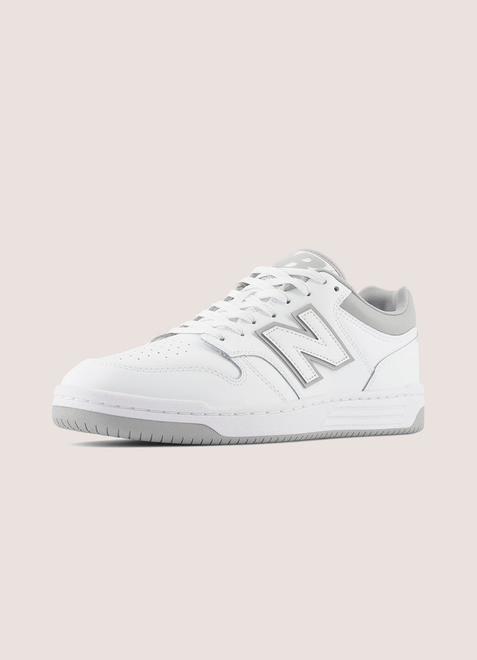 480 Sneaker - White Grey