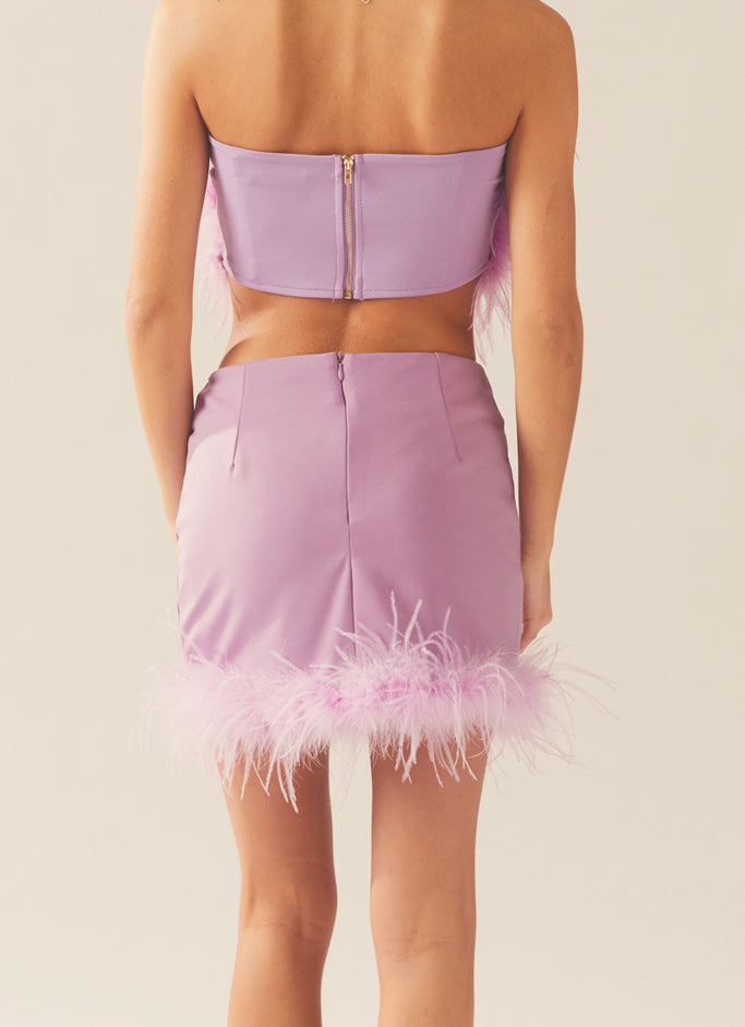 Lucia in Love Skirt - Lilac Love