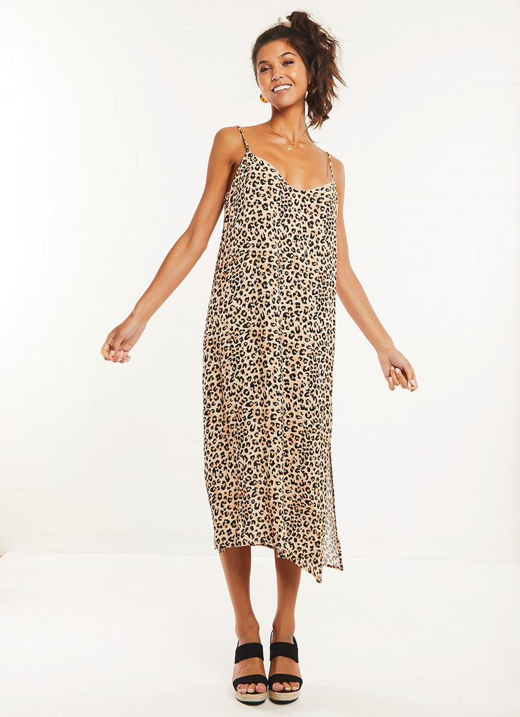 Feline Dress  - Leopard Print