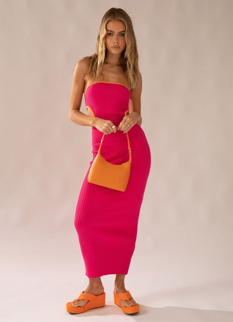 Sunrise Cove Maxi Dress - Fuchsia