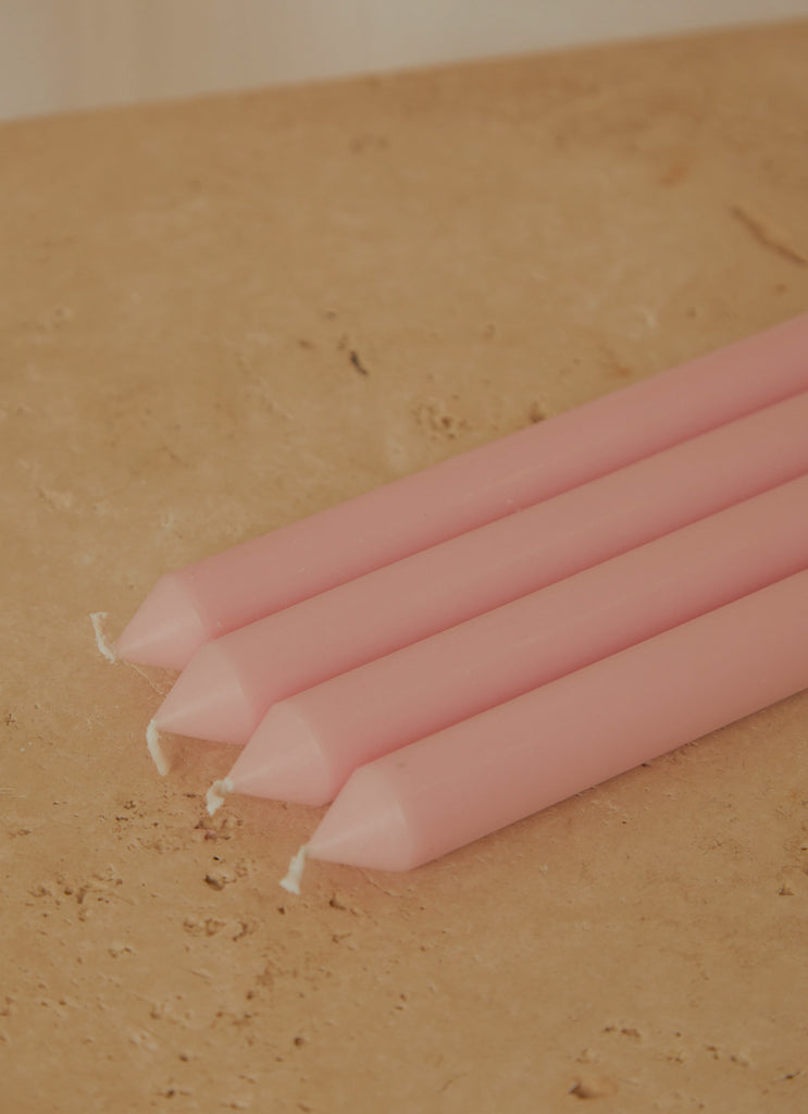 Moreton Eco Dinner Candle - Blush Pink