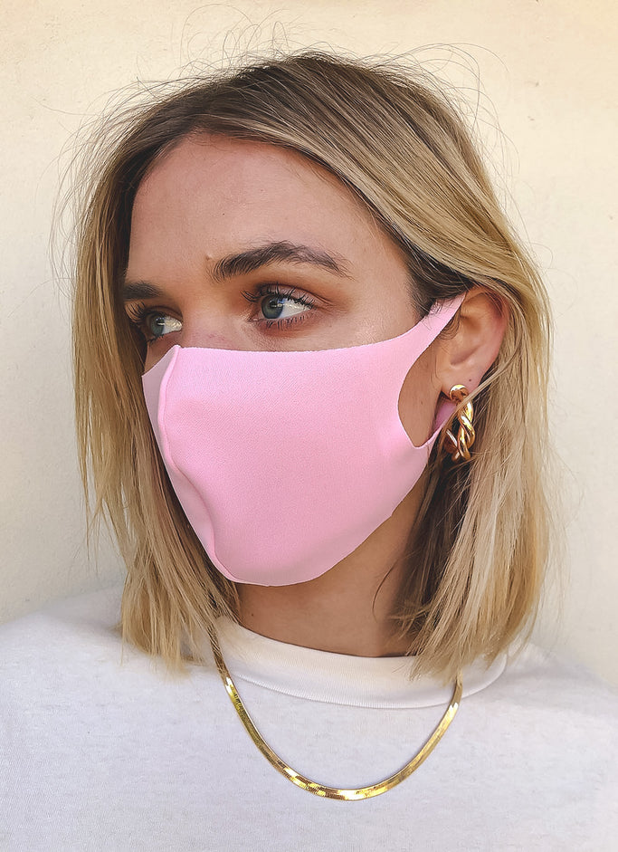 Fashion Face Mask - Pink